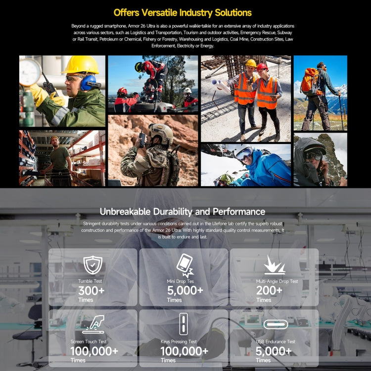 Ulefone Armor 26 Ultra Walkie-Talkie Version Rugged Phone, 6.78 inch Android 13 MediaTek Dimensity 8020 Octa Core, Network: 5G, NFC Ulefone Armor 26 Ultra Walkie-Talkie Version Rugged Phone, 6.78 inch Android 13 MediaTek Dimensity 8020 Octa Core, Network: 5G, NFC